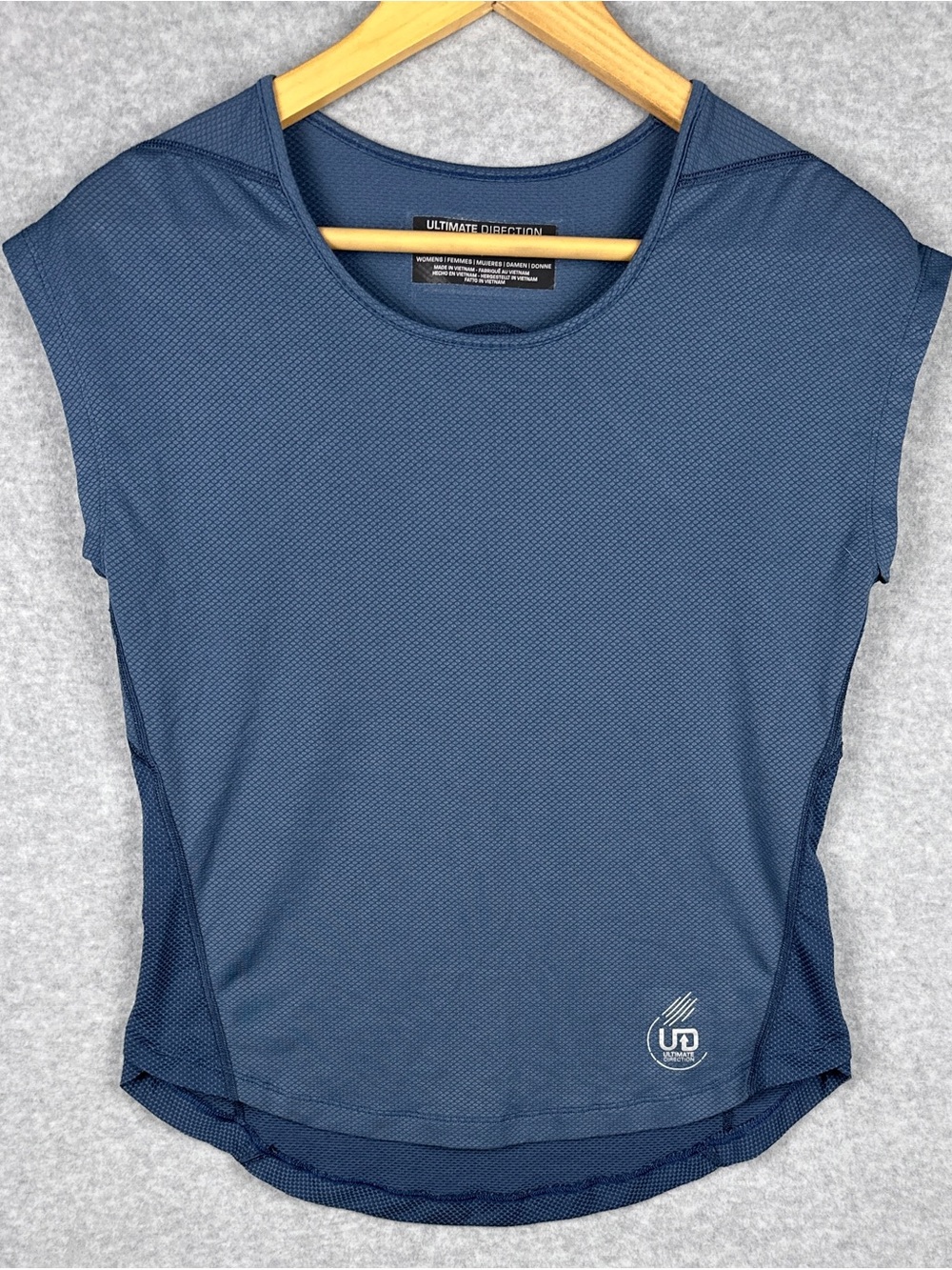 Ultimate Direction Nimbus Tee Women S Polartec Delta Running Shirt Blue